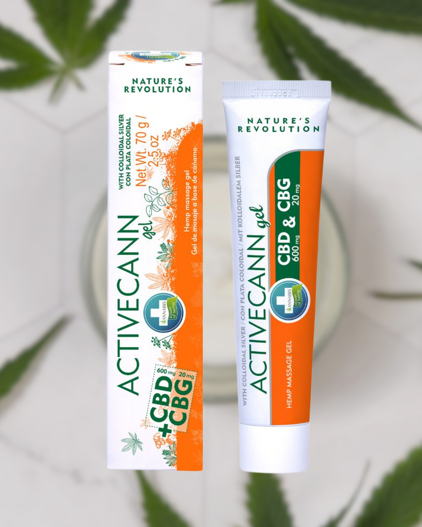 ACTIVECANN CBD and CBG – Cannabis-based CBD massage cream