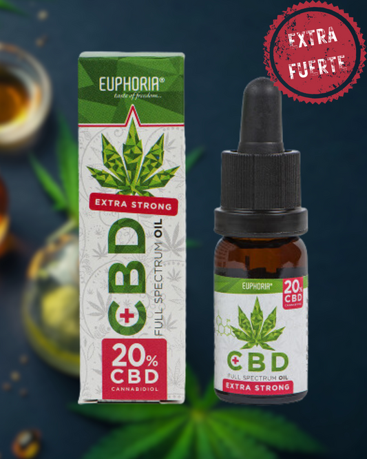 Aceite 20% CBD - full spectrum Cannabidiol - EUPHORIA