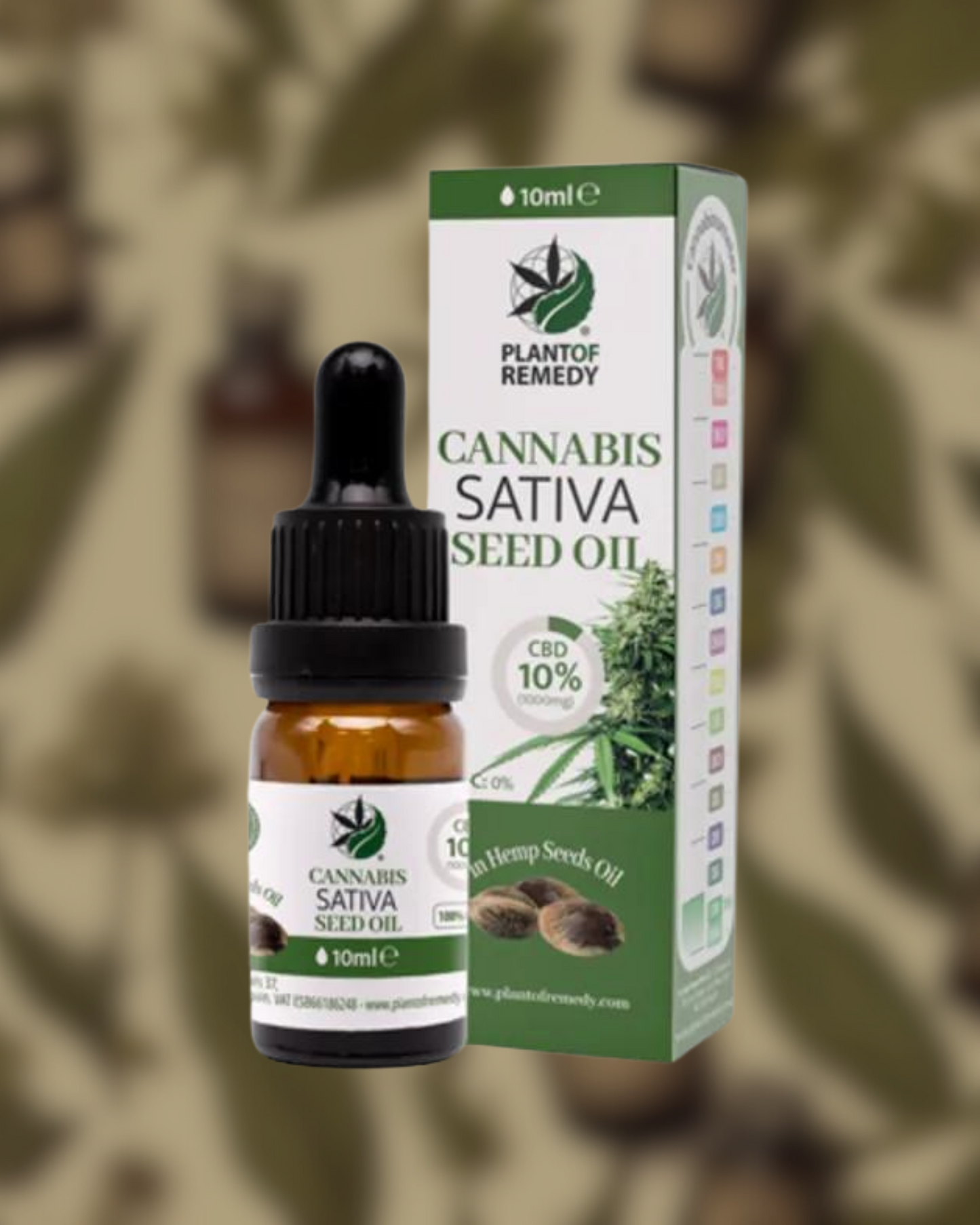 Cannabis Sativa Oil 10% CBD - PLANTOFREMEDY