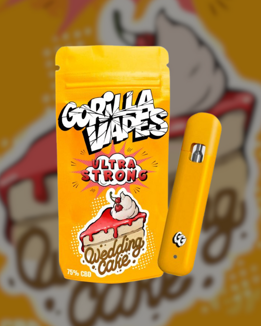 VAPE/POD CBD Wedding cake 75% GORILLA VAPES