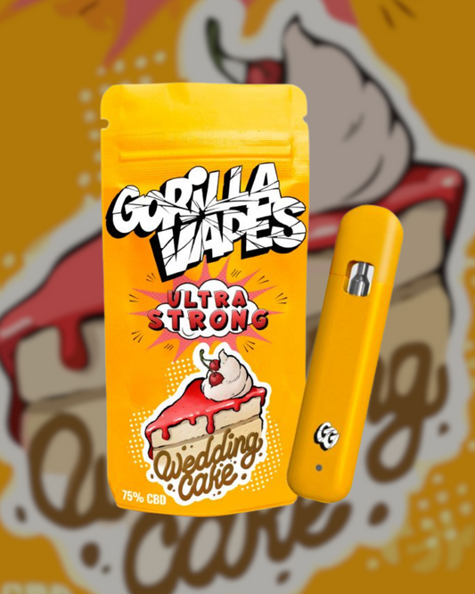 VAPE/POD CBD Wedding cake 75% GORILLA VAPES