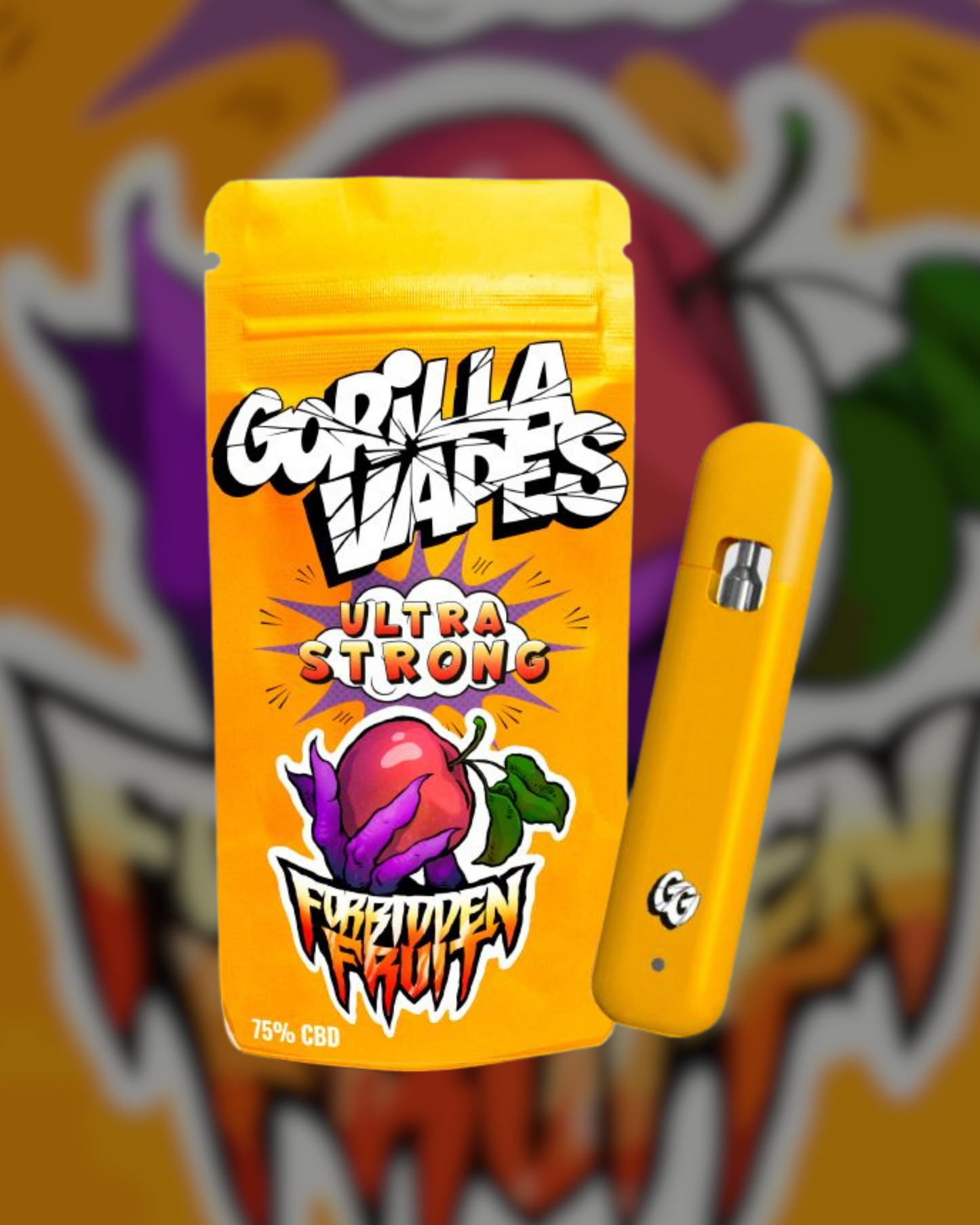 VAPE/POD CBD Forbidden Fruit 75% GORILLA VAPES