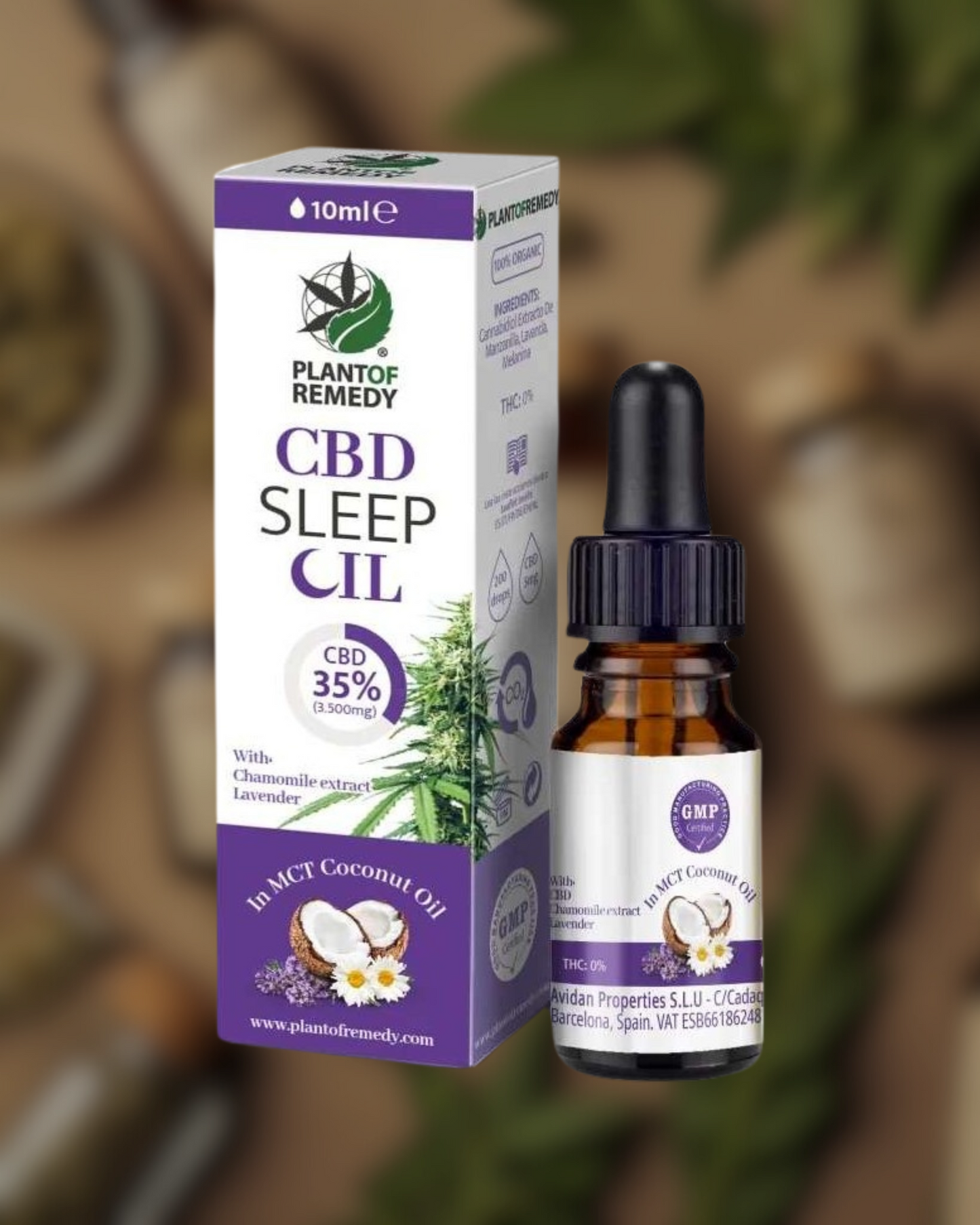 CBD Oil 35% Sleep Oil - PLANTOFREMEDY