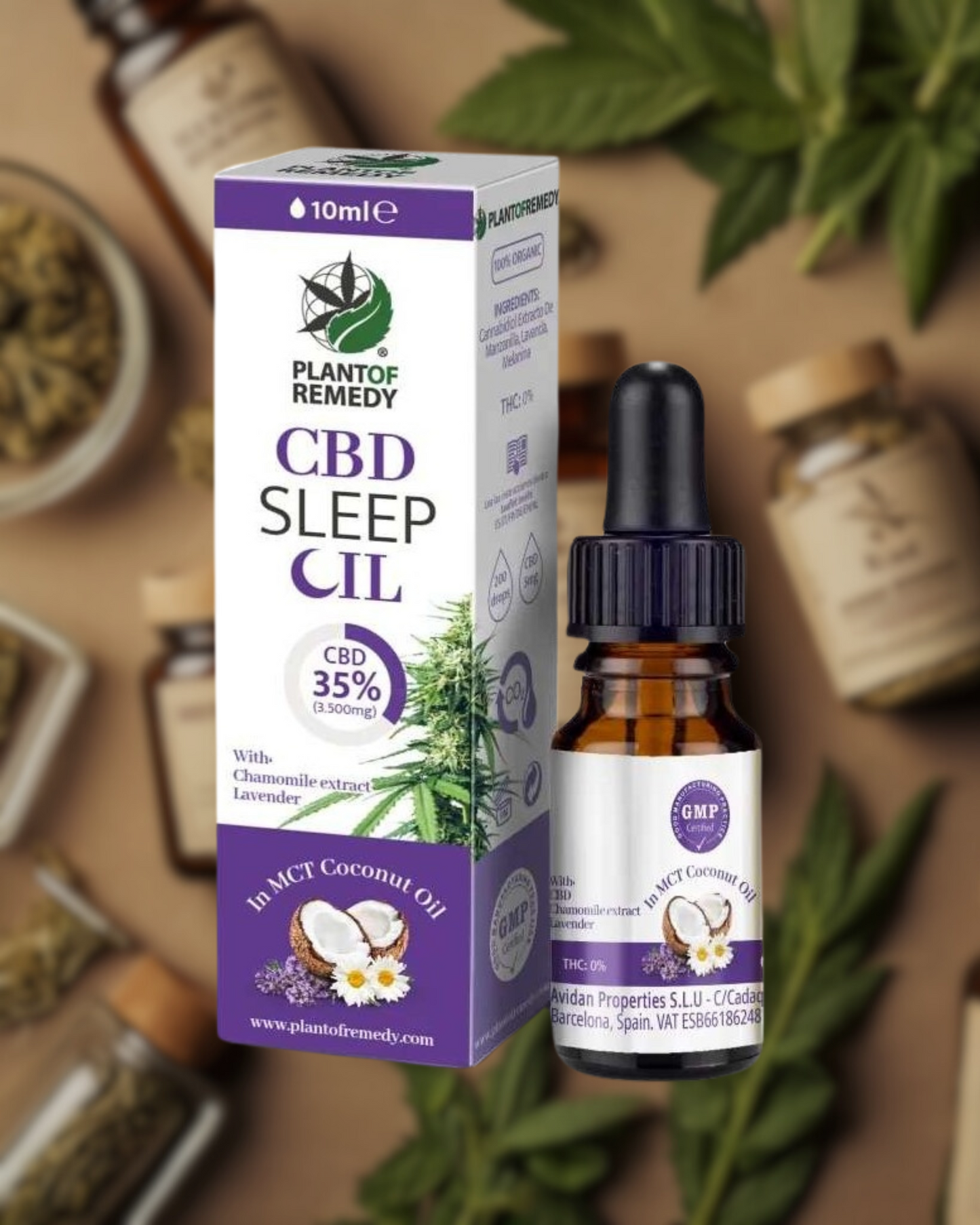 CBD Oil 35% Sleep Oil - PLANTOFREMEDY