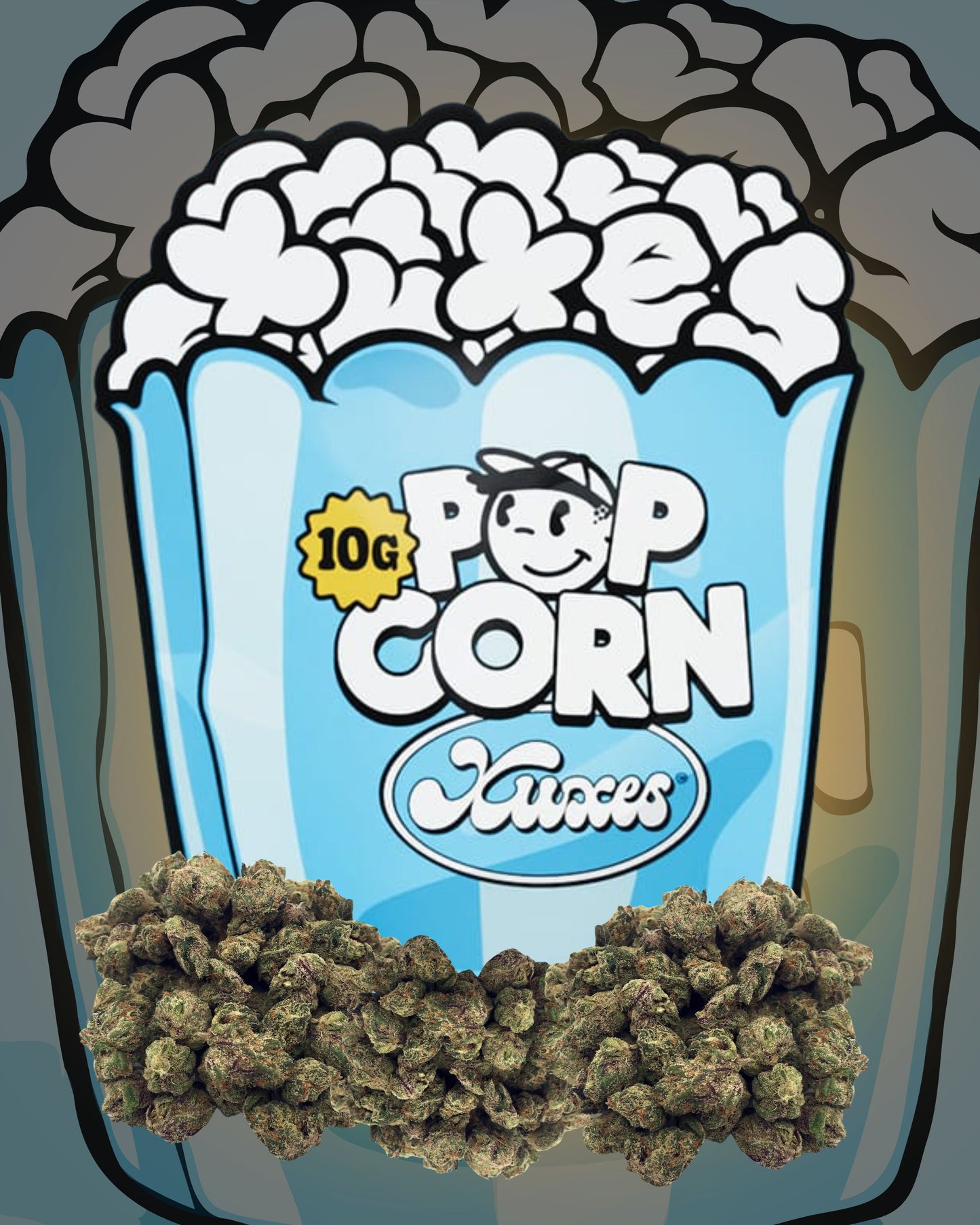 Popcorn Blue Candy 10g