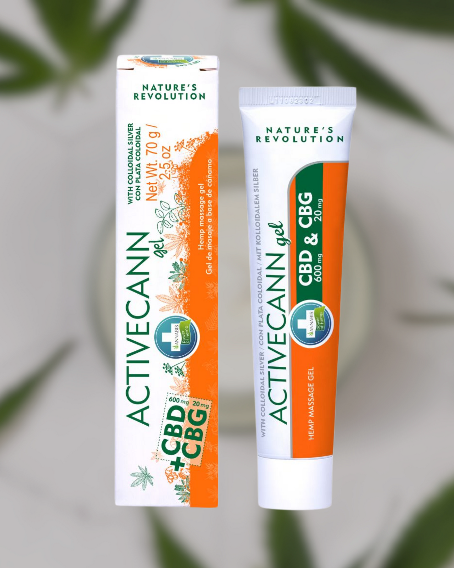 ACTIVECANN CBD and CBG – Cannabis-based CBD massage cream