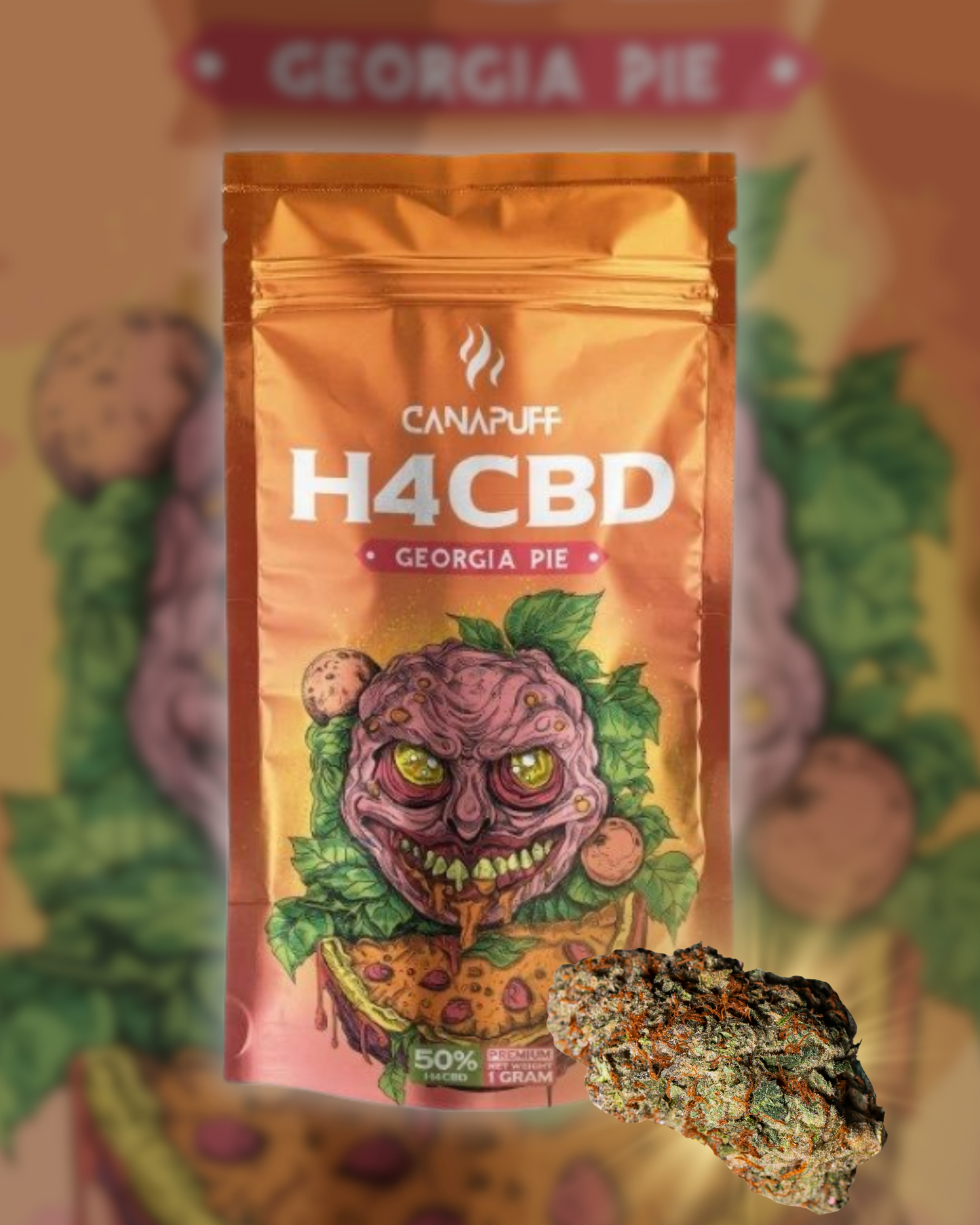 H4CBD Flores Georgia Pie 50%