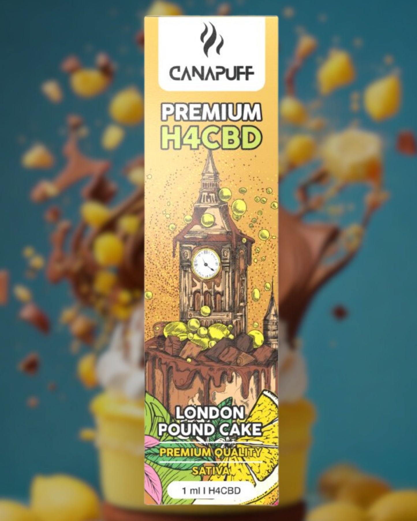 VAPE/POD H4CBD 96% London Pound Cake