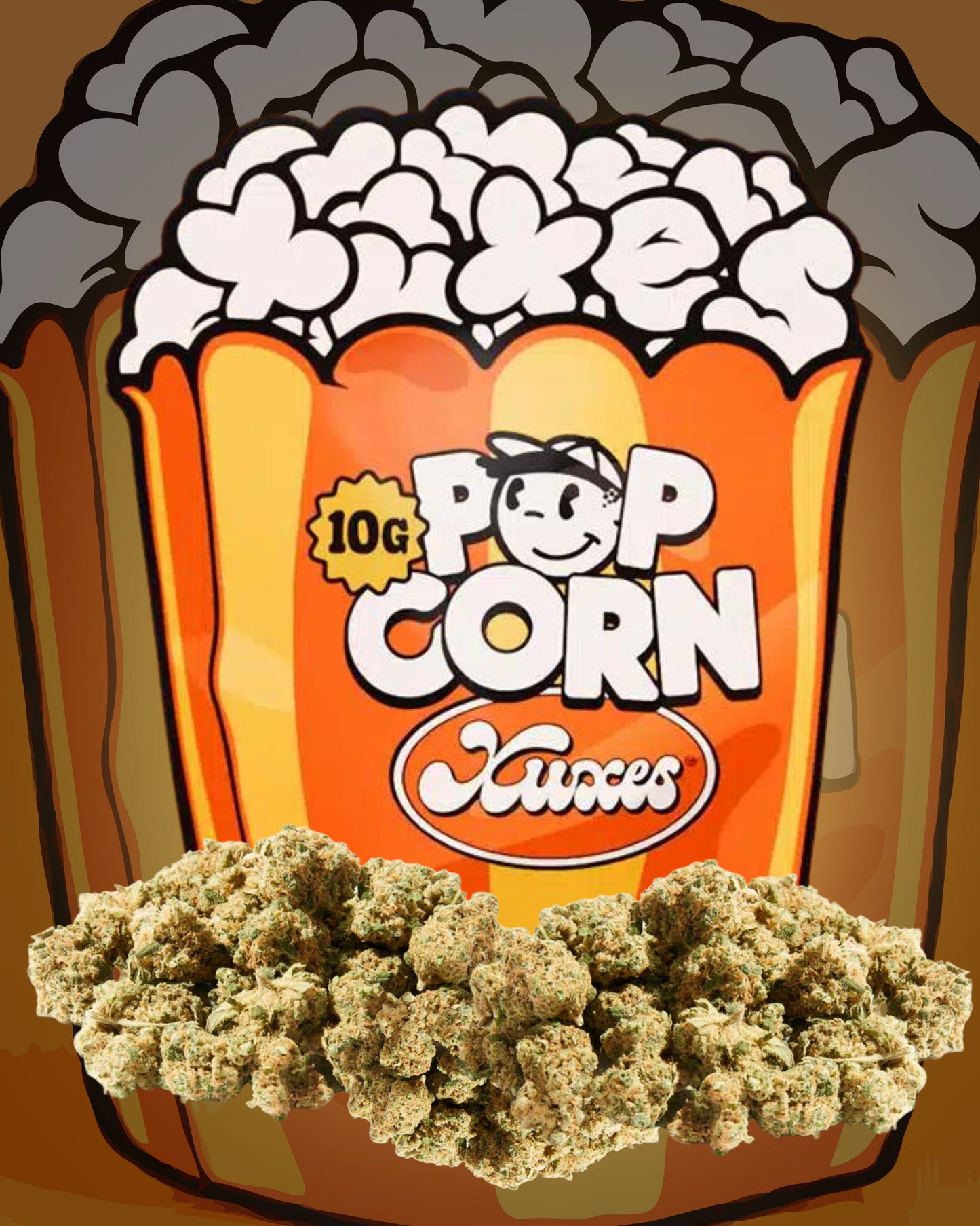 Pop corn Sweet Mandarin 10g